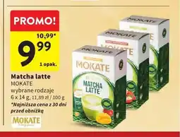 Intermarche Matcha latte Mokate klasyczna oferta