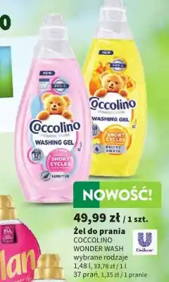 Intermarche Żel do prania Coccolino Wonder Wash Sensitive oferta