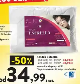 Intermarche Kołdra AMW Estrella 160x200 cm oferta