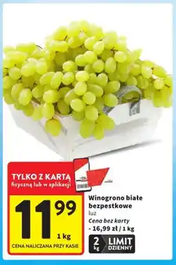Intermarche Winogrono białe bezpestkowe oferta