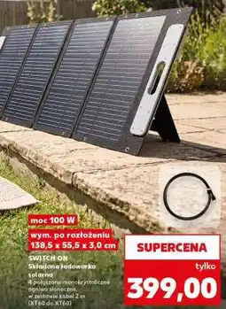 Kaufland SWITCH ON Składana ładowarka solarna oferta