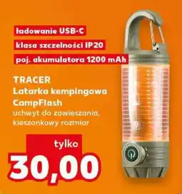 Kaufland TRACER Latarka kempingowa CampFlash oferta