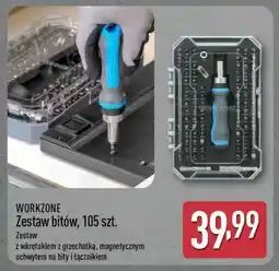 ALDI WORKZONE Zestaw bitów, 105 szt oferta