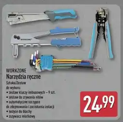 ALDI WORKZONE Narzędzia ręczne oferta