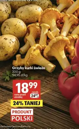 Delikatesy Centrum Grzyby kurki świeże oferta