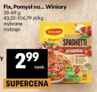 Delikatesy Centrum Fix pomysł na...Winiary oferta