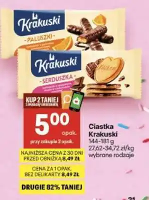 Delikatesy Centrum Ciastka Krakuski oferta