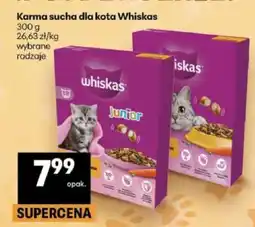 Delikatesy Centrum Karma sucha dla kota WHISKAS oferta