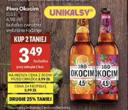 Delikatesy Centrum Piwo Okocim oferta