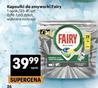 Delikatesy Centrum Kapsułki do zmywarki FAIRY oferta