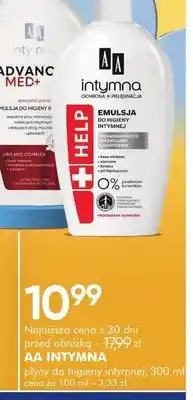 SuperPharm Płyn do higieny intymnej AA Intymna oferta