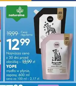 SuperPharm Mydło w płynie zapas Yope oferta
