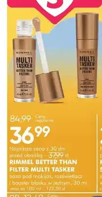 SuperPharm Baza pod makijaż Rimmel Multi Tasker Better Than Filters oferta