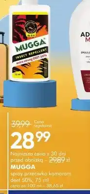 SuperPharm Spray przeciwko komarom Mugga Insect Repellent Deet 50% oferta