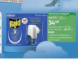 SuperPharm Urządzenie elektryczne z płynem owadobójczym Raid oferta