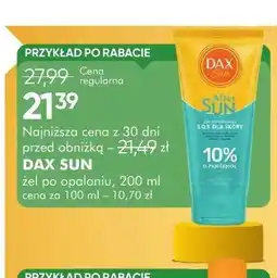 SuperPharm Żel po opalaniu Dax Sun oferta