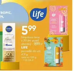 SuperPharm Pomadki do ust Life oferta