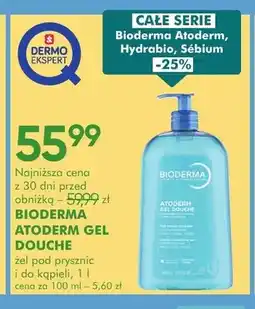 SuperPharm Żel pod prysznic Bioderma Atoderm Gel Douche oferta