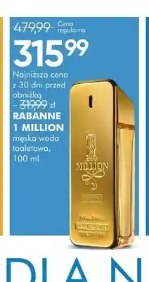 SuperPharm Męska woda toaletowa Rabanne 1 Million oferta