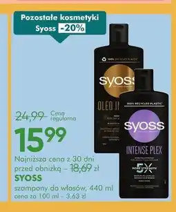 SuperPharm Szampon do włosów Syoss Oleo Intense oferta