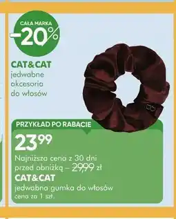 SuperPharm Jedwabna gumka do włosów Cat&Cat oferta