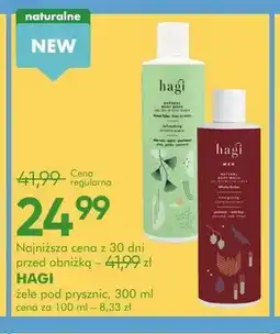SuperPharm Żel pod prysznic Hagi Natural oferta