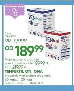 SuperPharm Suplement diety Tenfertil On oferta