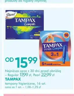 SuperPharm Tampony higieniczne Tampax Regular 16-pak oferta