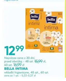 SuperPharm Wkładki higieniczne Bella Intima 48-pak oferta