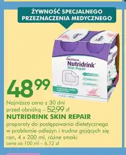SuperPharm Preparat odżywczy Nutridrink Skin Repair oferta