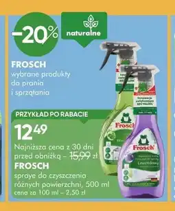 SuperPharm Produkty do prania i sprzątania Frosch oferta