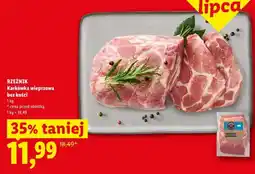 Lidl RZEŹNIK Karkówka wieprzowa bez kości oferta