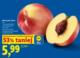 Lidl Nektarynki, luzem oferta