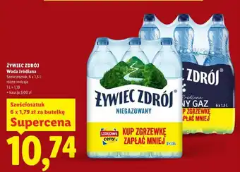 Lidl Woda źródlana Żywiec Zdrój oferta