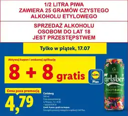Lidl Carlsberg oferta