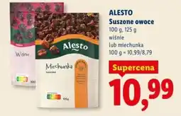 Lidl Suszone owoce Alesto oferta