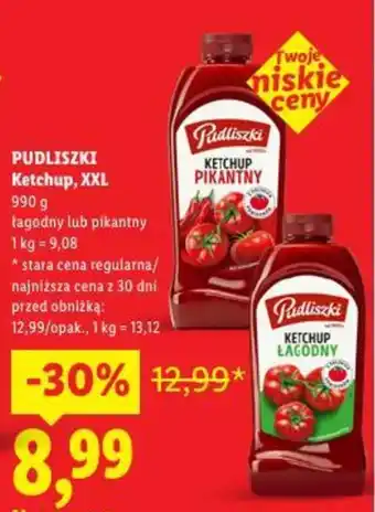 Lidl Ketchup Pudliszki oferta