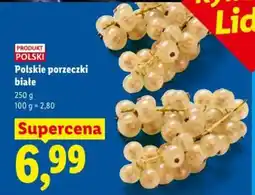 Lidl Polskie porzeczki białe oferta