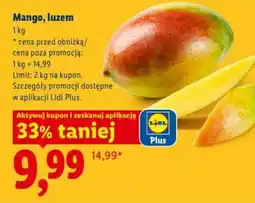 Lidl Mango, luzem oferta