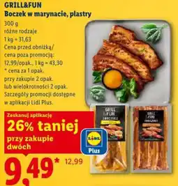 Lidl Boczek w marynacie oferta