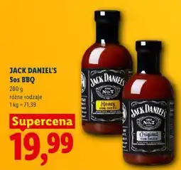Lidl Jack Daniel's Sos BBQ oferta