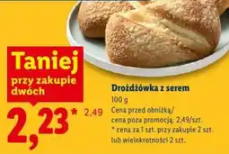 Lidl Drożdżówka z serem oferta