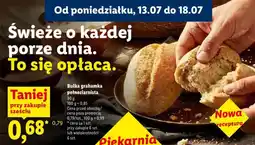 Lidl Bułka grahamka pełnoziarnista oferta