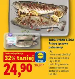 Lidl Pstrąg tęczowy patroszony oferta