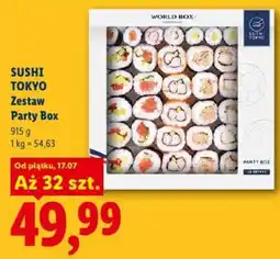 Lidl Sushi Tokyo Zestaw Party Box oferta