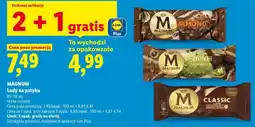 Lidl Lody na patyku oferta