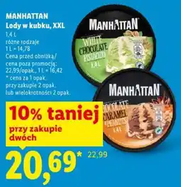 Lidl Lody w kubku, XXL oferta