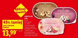 Lidl Lody CARTE D'OR oferta