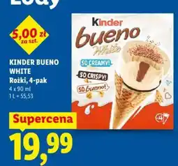 Lidl Kinder Bueno White oferta