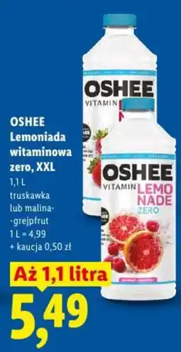 Lidl OSHEE Lemoniada witaminowa zero oferta
